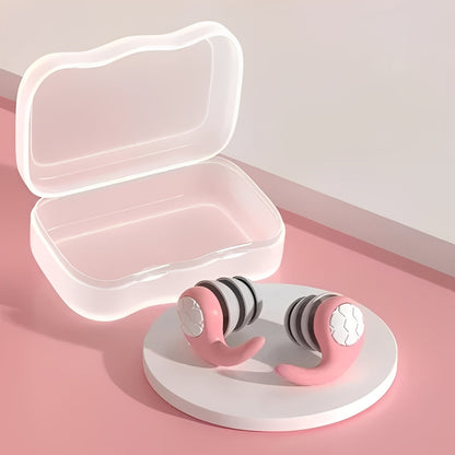Bouchons d'oreille en silicone souple pour dormir et bloquer le bruit