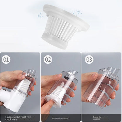 Aspirateur de voiture compact sans fil, aspirateur portable pour la maison et les animaux de compagnie