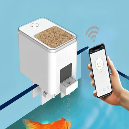 Distributeur automatique de nourriture pour poissons pour aquarium