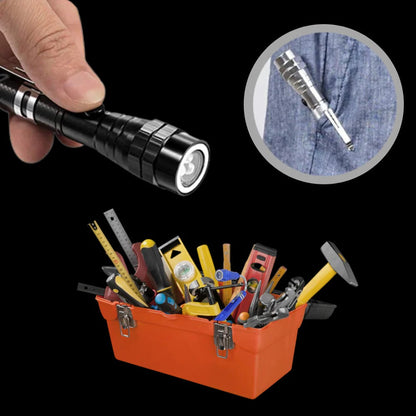 Lampe torche LED compacte à zoom