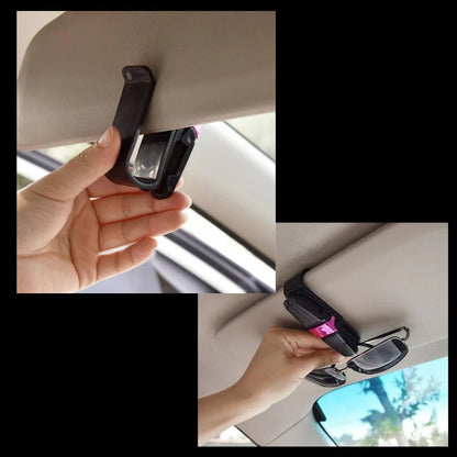 Porte-lunettes de soleil à clipser pour pare-soleil de voiture