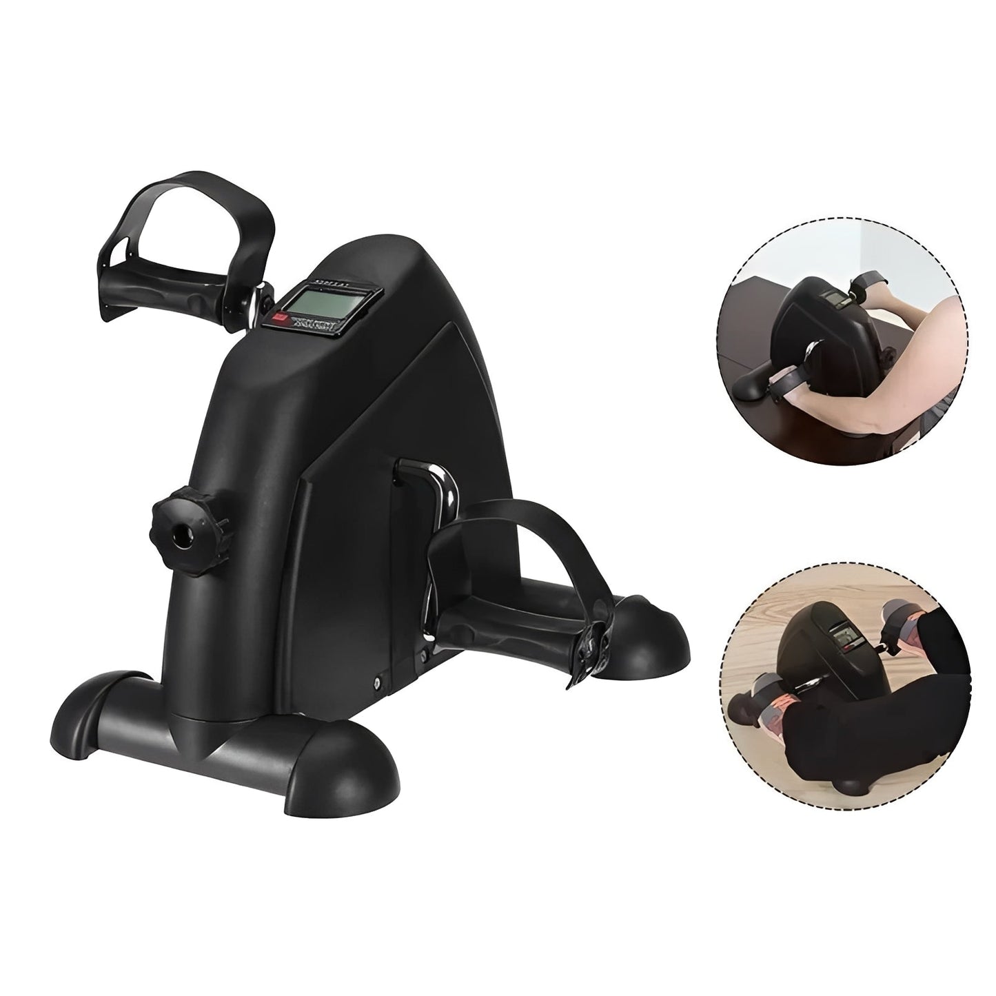 Mini-vélo d'appartement compact avec écran LCD
