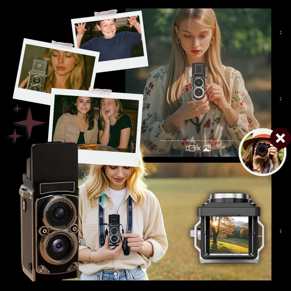 Appareil photo argentique classique