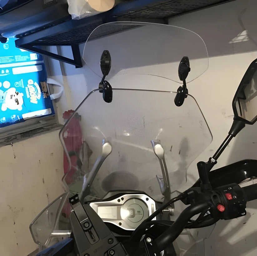 Kit d'extension de pare-brise universel pour vélo avec fixation facile