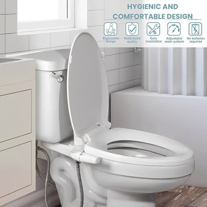 Buse de bidet double pour siège de toilette