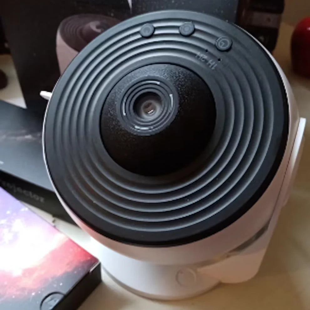 Projecteur Veilleuse Cosmos avec Globe Rotatif