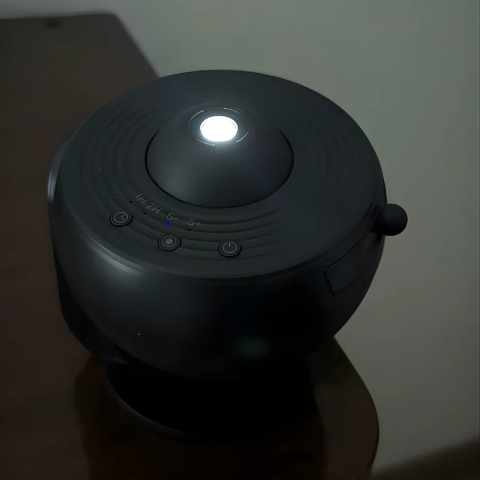 Projecteur Veilleuse Cosmos avec Globe Rotatif