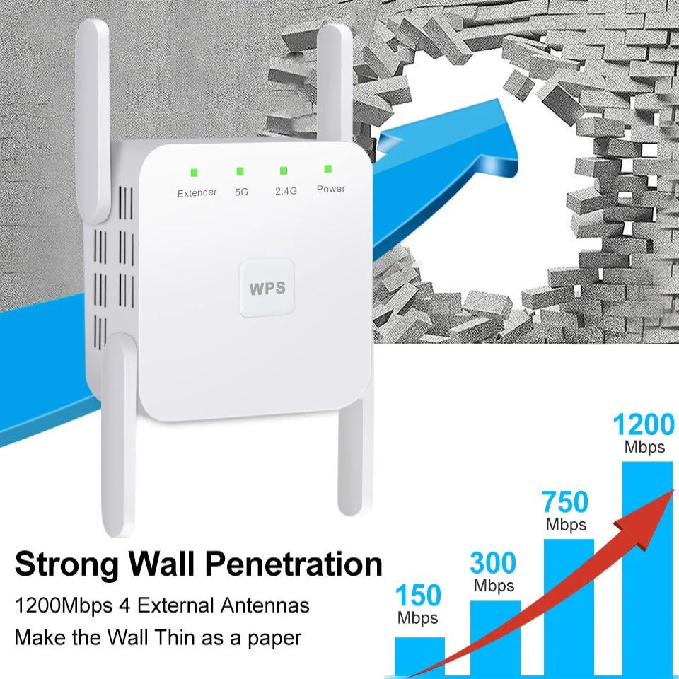 Amplificateur longue portée de signal Wi-Fi et cellulaire