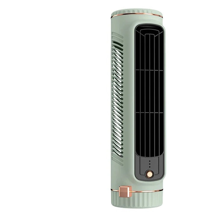Ventilateur de bureau compact et silencieux avec batterie rechargeable