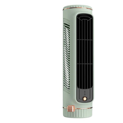 Ventilateur de bureau compact et silencieux avec batterie rechargeable