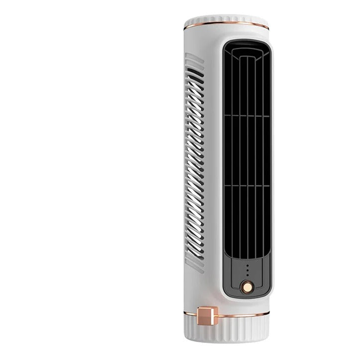 Compact Quiet Desk Fan with Rechargeable Battery - Ortekor