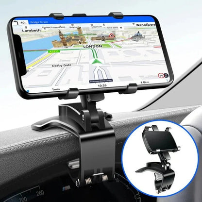 Support Téléphone Voiture Universel avec Rotation à 360°