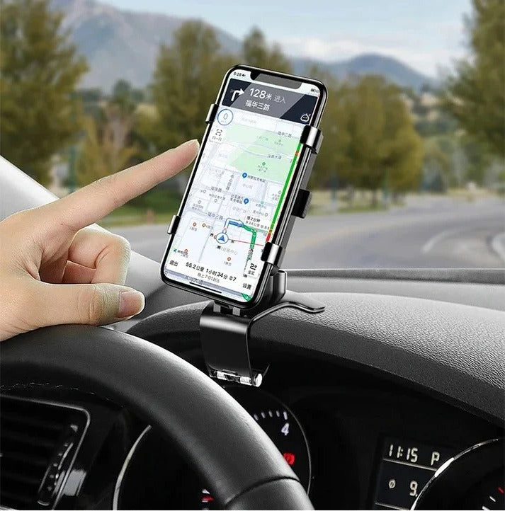 Support Téléphone Voiture Universel avec Rotation à 360°