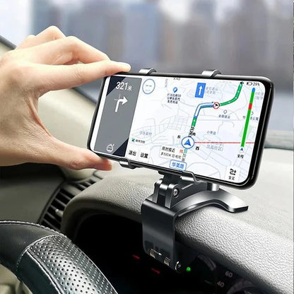 Support Téléphone Voiture Universel avec Rotation à 360°