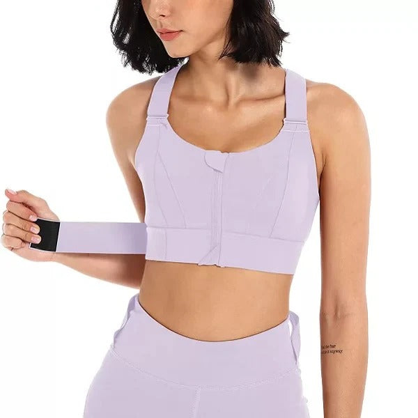 Soutien-gorge de sport confortable à bretelles ajustables
