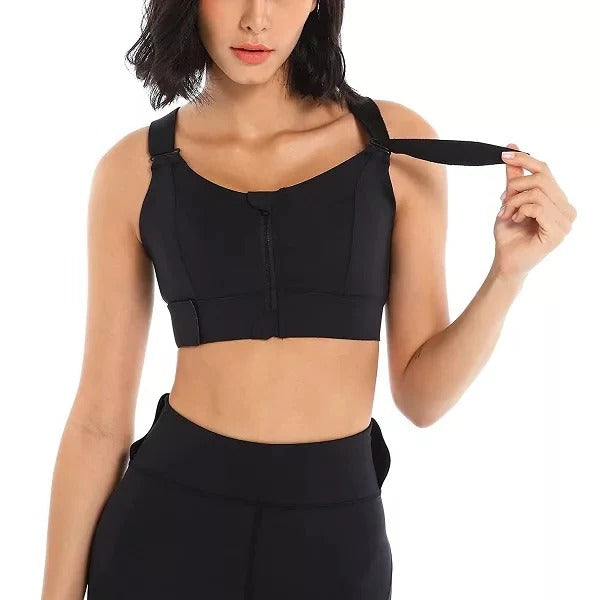 Soutien-gorge de sport confortable à bretelles ajustables