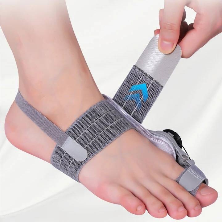 Correcteur d'écartement d'orteils réglable pour l'alignement du pied