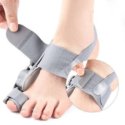 Correcteur d'écartement d'orteils réglable pour l'alignement du pied