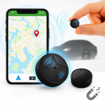 Traceur GPS de voiture puissant à fixation magnétique