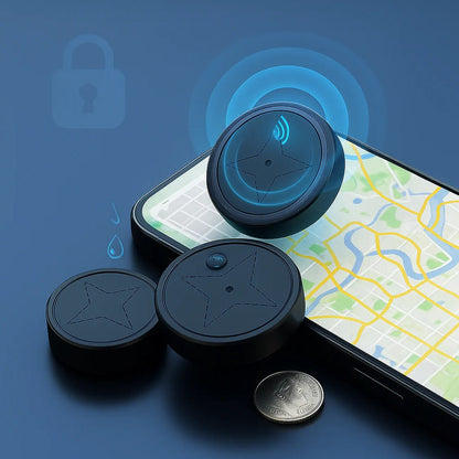Traceur GPS de voiture puissant à fixation magnétique