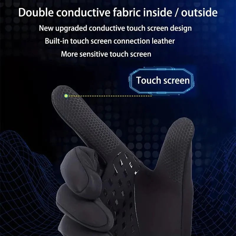 Gants de Cyclisme Chauds et Imperméables