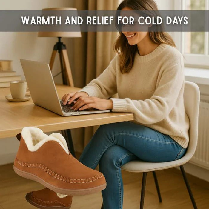 Pantoufles confortables avec support de voûte plantaire