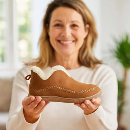 Pantoufles confortables avec support de voûte plantaire