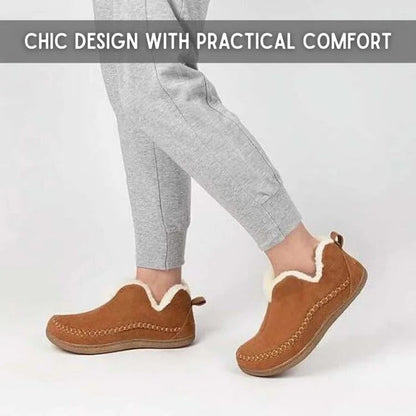 Pantoufles confortables avec support de voûte plantaire