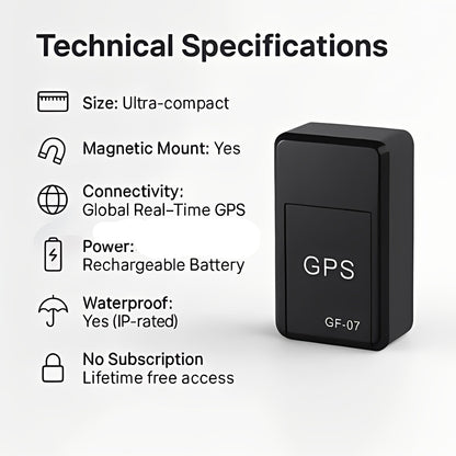 Traqueur d'actifs compact et détecteur magnétique dissimulés