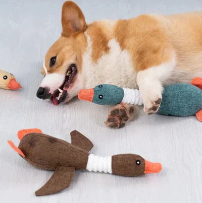 Jouet en peluche résistant et jouet à mâcher durable pour animaux de compagnie