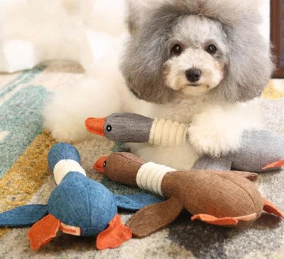 Jouet en peluche résistant et jouet à mâcher durable pour animaux de compagnie