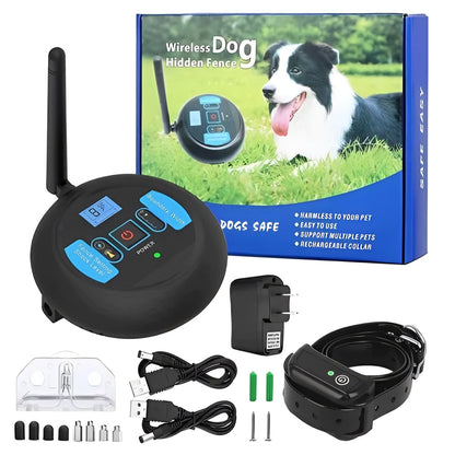 Barrière d'entraînement pour animaux de compagnie et système de dressage extérieur