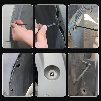Colliers de serrage durables (paquet de 50), attaches autobloquantes