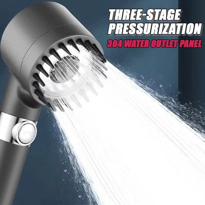 Pommeau de douche économiseur d'eau avec filtre et fonction massage