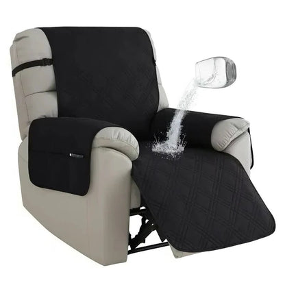 Housse de fauteuil inclinable durable avec support antidérapant