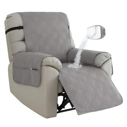 Housse de fauteuil inclinable durable avec support antidérapant