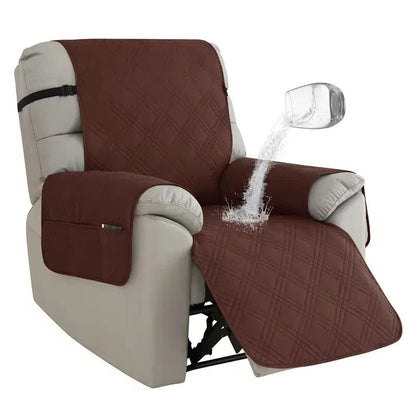 Housse de fauteuil inclinable durable avec support antidérapant