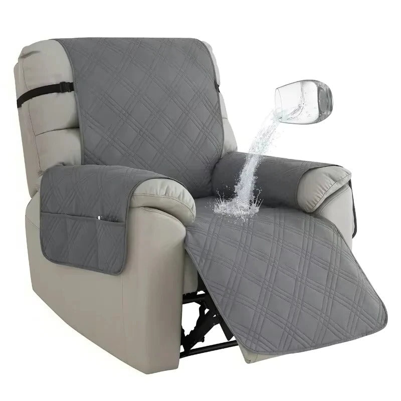 Housse de fauteuil inclinable durable avec support antidérapant