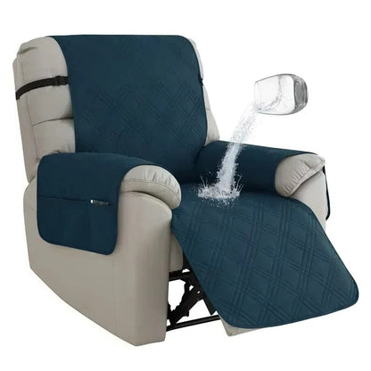 Housse de fauteuil inclinable durable avec support antidérapant