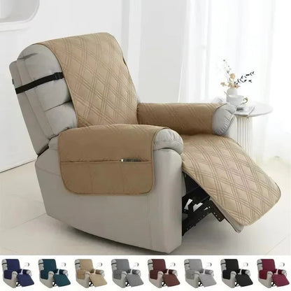 Housse de fauteuil inclinable durable avec support antidérapant