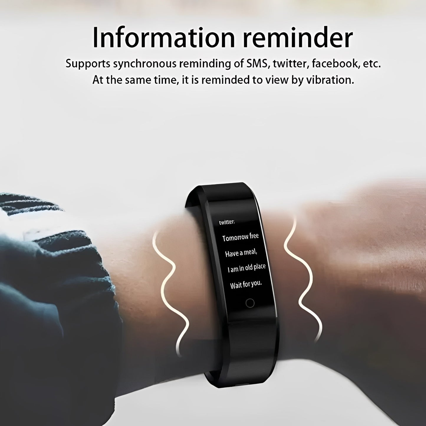 Montre de sport connectée avec cardiofréquencemètre et écran numérique