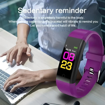Montre de sport connectée avec cardiofréquencemètre et écran numérique