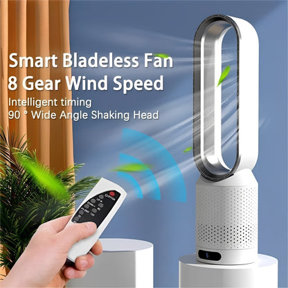 Ventilateur tour fin et silencieux avec télécommande