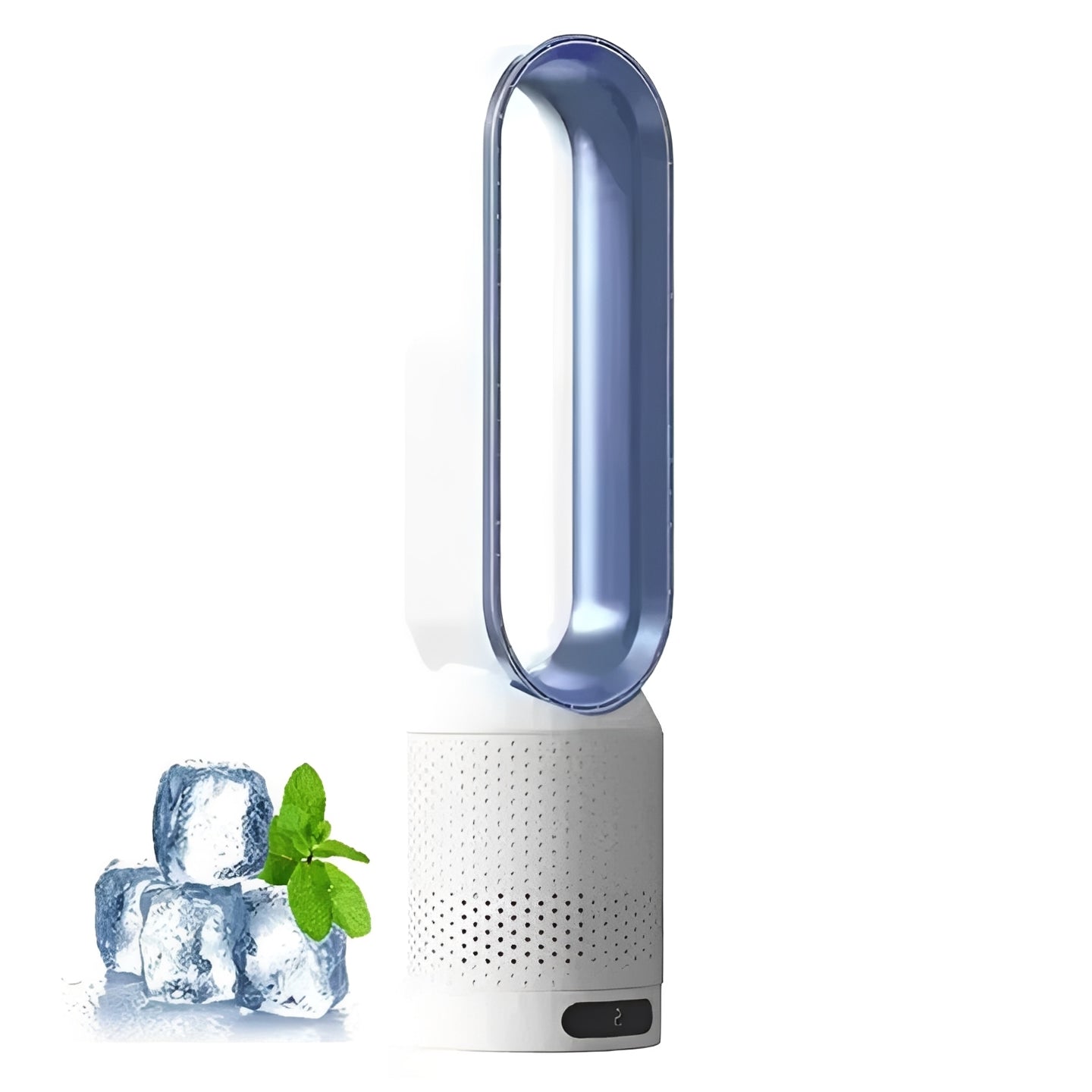 Ventilateur tour fin et silencieux avec télécommande