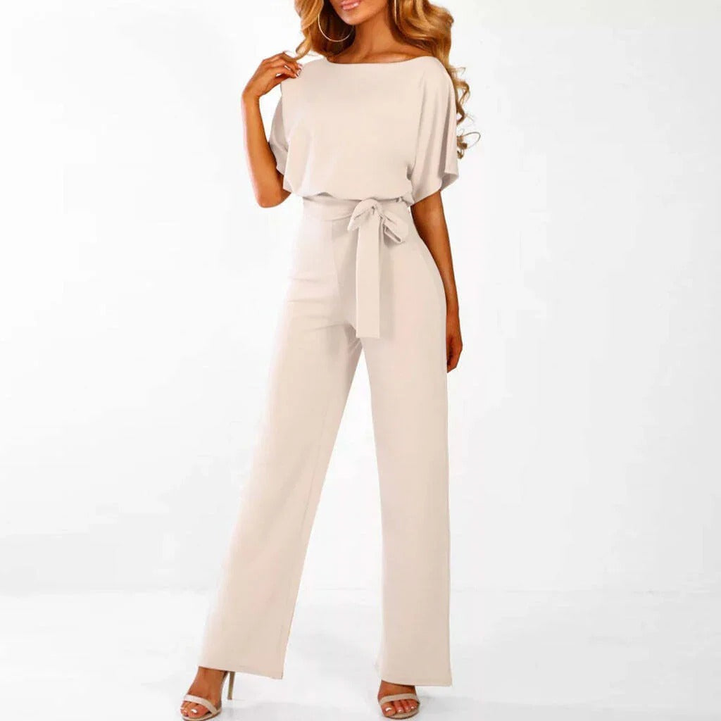 Loose Fit Jumpsuit for Women, Everyday Wear - Ortekor