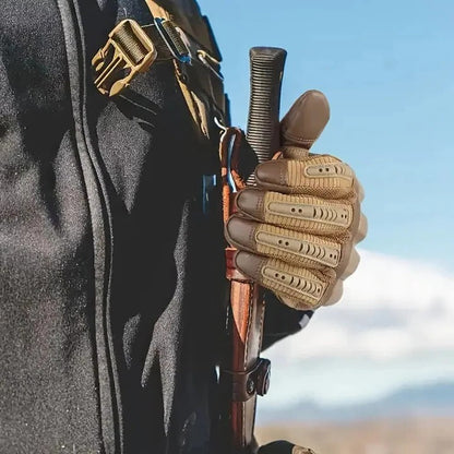 Gants de travail durables avec doigts rembourrés et paumes en maille