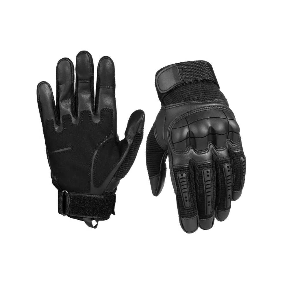 Durable Work Gloves with Padded Fingers and Mesh Palms - Ortekor