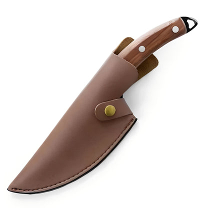 Couteau de chef en acier inoxydable tranchant avec manche ergonomique