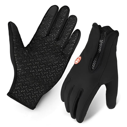 Gants de vélo imperméables et chauds pour hommes et femmes