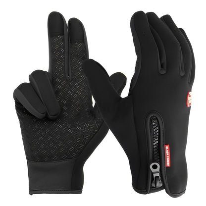Gants de vélo imperméables et chauds pour hommes et femmes